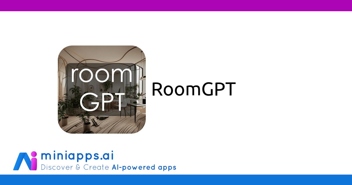 RoomGPT Free AI powered Mini App miniapps ai RoomGPT Free AI powered Mini App miniapps ai